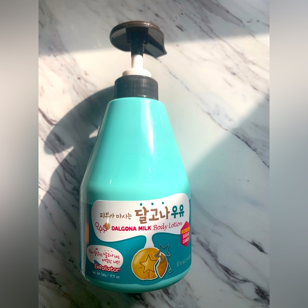 KOREAN SKINCARE KWAILNARA WELCOS DALGONA MILK BODY CLEANSER AND BODY LOTION